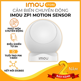 Mua Cảm biến chuyển động Imou Motion Sensor ZP1 - Phát hiện chuyển động con người  Tạo tự động bật tắt đèn hoặc báo động  kết nối app Imou - Hàng chính hãng