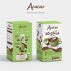 Bột socola hòa tan uống liền dinh dưỡng, Sô Cô La vị SỮA DỪA BẾN TRE thơm ngọt tư nhiên