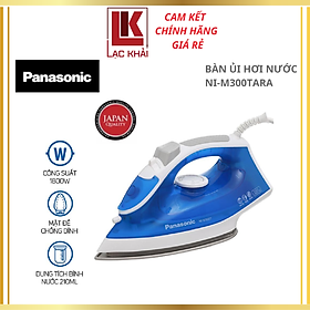 Bàn Ủi Hơi Nước Panasonic NI-M300TARA Xanh (công suât 1800W) - Phun hơi cực mạnh - Hàng chính hãng - Bảo hành chính hãng 12 tháng , Chất lượng Nhật Bản