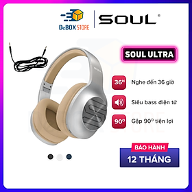 Mua Tai Nghe Bluetooth Headphone Chụp Tai Soul Ultra Wireless Công Nghệ Dynamic Bass - Bluetooth v5.0 - 36 Giờ Sử Dụng SU34 - Hàng Chính Hãng