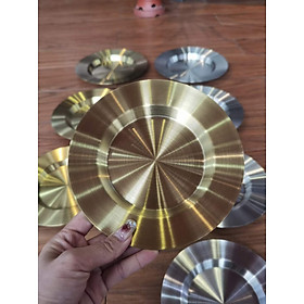 Mua Đĩa Tròn Sâu Lòng Hàn Quốc Cao Cấp Bằng Inox 304