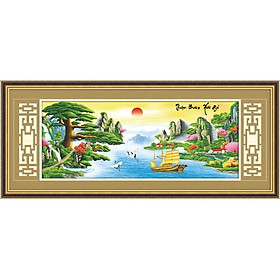 Mua Tranh thêu chữ thập Thuận Buồm Xuôi Gió  DLH-222984