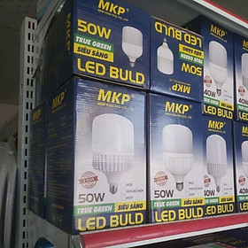 Đèn led bub trụ cao cấp MKP sản phẩm tiết kiệm điện cho gia đình