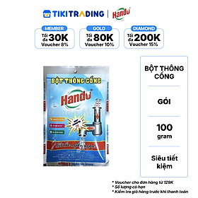 Bột thông cống Hando 100g nội địa