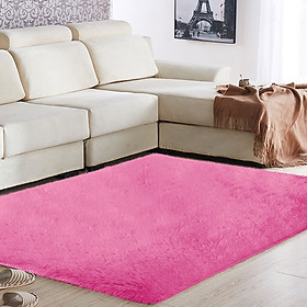 Thảm Lông Thú Giả Polyester Lót Sàn Nhà