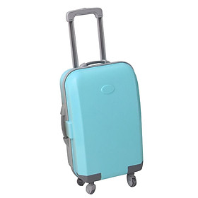 doll travel case with wheels doll carrier blue