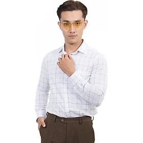 Áo Sơ Mi Nam Kẻ Caro Lớn Dài Tay Novelty NSMMCLMT3R200135D