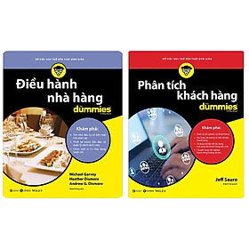 [Download Sách] Combo 2Q: Điều Hành Nhà Hàng For Dummies + Phân Tích Khách Hàng For Dummies