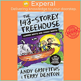 Sách - The 143-Storey Treehouse by Andy Griffiths Terry Denton (UK edition, paperback)