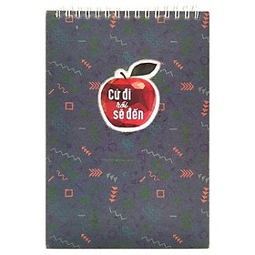 Sổ lò xo notebook cứ đi rồi sẽ đến 218 trang spc-02
