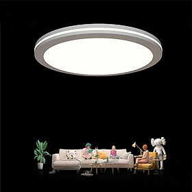 Đèn trần LED chống nước 20cm 12W 2500lm Đèn trần của ngày cho phòng tắm, ban công, phòng ngủ, nhà bếp, phòng khách, mặt tiền