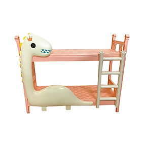 doll Furniture Bed Stackable for Bedroom Doll House Mini Landscapes