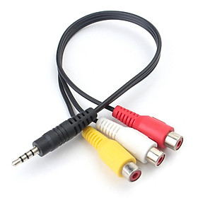 Mua CÁP CHUYỂN TỪ CỔNG 3.5MM SANG AV HOA SEN(VIDEO + AUDIO)