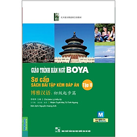 Sách - Giáo Trình Hán Ngữ Boya Sơ Cấp 2 Sách Bài Tập Kèm Đáp Án - MC
