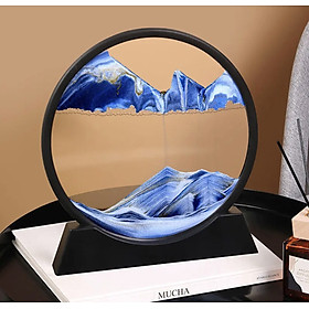 Mua Tranh cát chuyển động 3D  tranh cát chảy  hình tròn trang trí nhà cửa đẹp