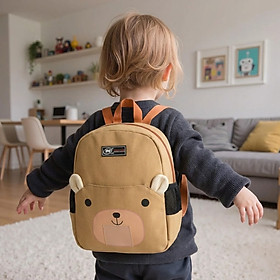 Balo mầm non gấu nâu TNBags TN.B 3022