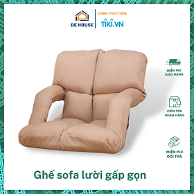 Ghế Sofa Lười Ngồi Bệt Gập Mở Cất Gọn