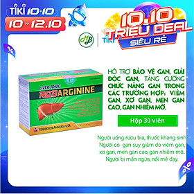 TPCN viên uống BỔ GAN ROBARGININE hỗ trợ bảo vệ gan,giúp giải độc gan