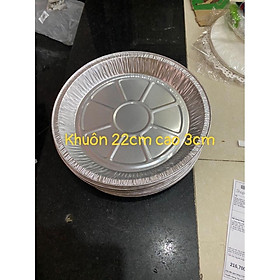 Mua Khay Bạc Nướng  Khuôn Bạc Tròn Dùng Cho Nồi Chiên Không Dầu size 20cm - 22 cm
