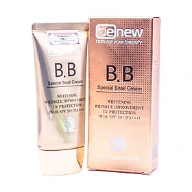 Kem lót nền trang điểm cao cấp Hàn Quốc BB Benew Special Snail (50ml) tinh chất ốc sên – Hàng Chính Hãng