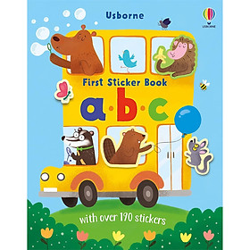 First Sticker Book Abc