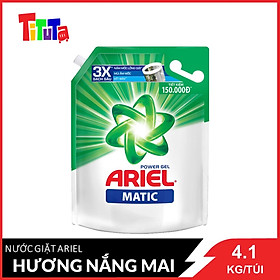 Hình ảnh Nước Giặt Ariel Matic Hương Nắng Mai 4.1kg/túi