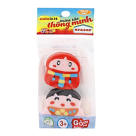 Bộ 4 Bộ 2 Gôm Colokit E-C04/FA - Mẫu 1