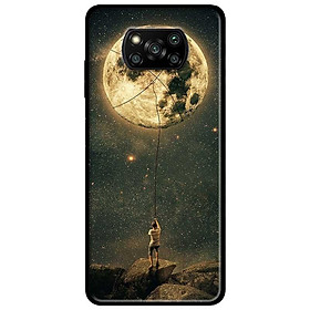 Ốp lưng dành cho Xiaomi Poco X3 mẫu Bắt Trăng