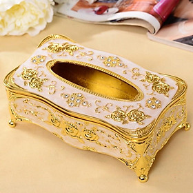 Mua HỘP ĐỰNG KHĂN GIẤY ĐÍNH HẠT SANG TRỌNG