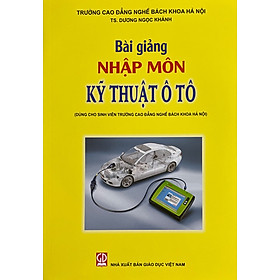 Bài Giảng Nhập Môn Kỹ Thuật Ô Tô