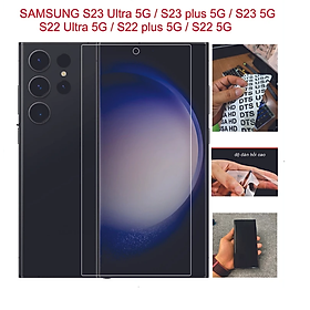 Miếng Dán Dẻo PPF Full mặt trước dành cho SAMSUNG S23 Ultra 5G / S23 plus 5G / S23 5G / S22 Ultra 5G/S24 Ultra/S24 Plus/ S24 - Hàng chính hãng