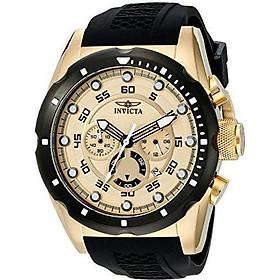 Invicta Men's 20306 Speedway 18k Gold Ion-Plated Stainless Steel Watch