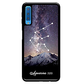 Ốp in cho Samsung Galaxy A7 2018 Cung Hoàng Đạo - Aquarius - Hàng chính hãng