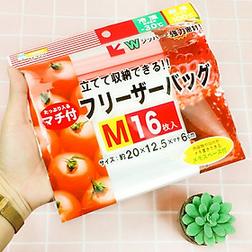 Mua Set túi Zip đựng thực phẩm có khóa zip cao cấp tiện dụng ( có 3 SIZE ) - Hàng nội địa Nhật Bản