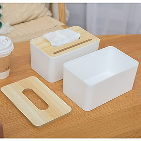 Hộp Đựng Giấy Ăn, Có Khe Cắm Điện Thoại, Nhiều Mầu Sắc Lựa Chọn