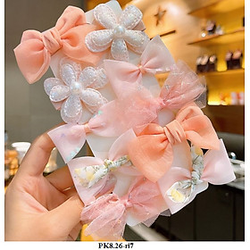 PK8 [Set làm quà tặngSet phụ kiện hóa trang công chúa đáng yêu cho bé gái