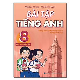 Sách - Bài Tập Tiếng Anh 8 - Không Đáp Án (Dùng Kèm SGK Global Success)