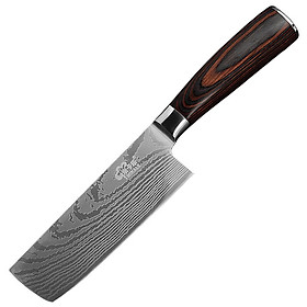 Mua DAO BẾP THÁI LÁT USUBA THÉP DAMASCUS MÃ PDT125