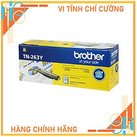 Hình ảnh Mực in laser màu Brother TN-263Y (vàng) cho máy in HL-L3230CDN/ DCP-L3551CDW/ MFC-L3750CDW - Hàng chính hãng