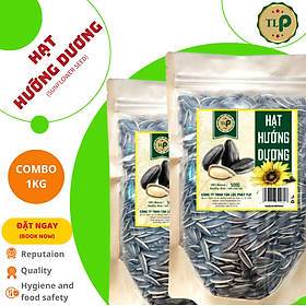 HẠT HƯỚNG DƯƠNG TÂN LỘC PHÁT COMBO 2 BỊCH 1KG - MỖI BỊCH 500G