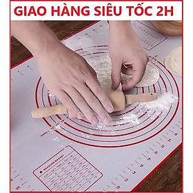 Tấm Nhào Bột Silicon Sợi Thủy Tinh 40x60cm