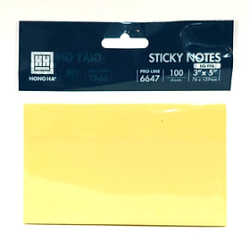 Bộ 2 Giấy Ghi Chú Hồng Hà Proline 3x5 6647 (100 Tờ/Xấp)