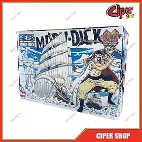 Mô hình thuyền Râu Trắng Bố Già White Beard one piece - Tàu râu trắng Moby Dick