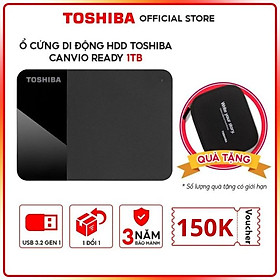 Ổ Cứng Di Động Toshiba Canvio Ready Hàng Chính Hãng