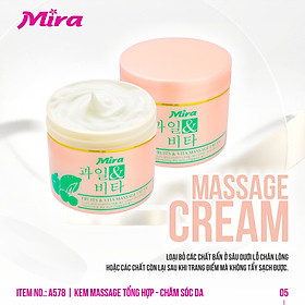 Kem massage hồng Mira Fruits & Vita Massage Cream 300ml - A578