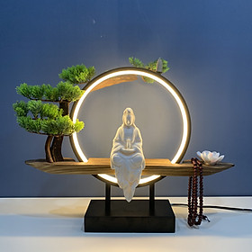 Mua Bộ tượng phật bà quan âm có đèn led T12
