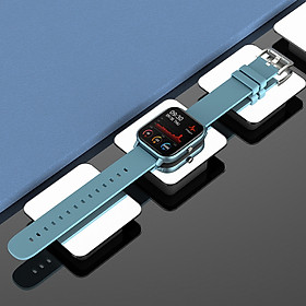 1.4 Inch Touch Smart Watch Heart Rate Monitoring Sports Watches Blood Pressure Detecting Multi-Sport Mode Music & Remote
