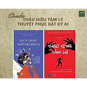 Combo 2Q Sách Giúp Bạn Thâm Nhập Tâm Trí Đối Phương Trong Giao Tiếp _ 1980 Books : Thao Túng Tâm Lý + Đọc Vị Cảm Xúc, Thuyết Phục Bất Kỳ Ai