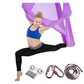 Võng tập Yoga cao cấp vải lụa siêu bền QYYS01 - Yoga Trapeze/Yoga Swing