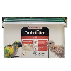 50gram bột nutri A21 giàu chất dinh dưỡng dùng cho vẹt non ăn như YP, LB, cock,GC,Sun,xích,caique,lori